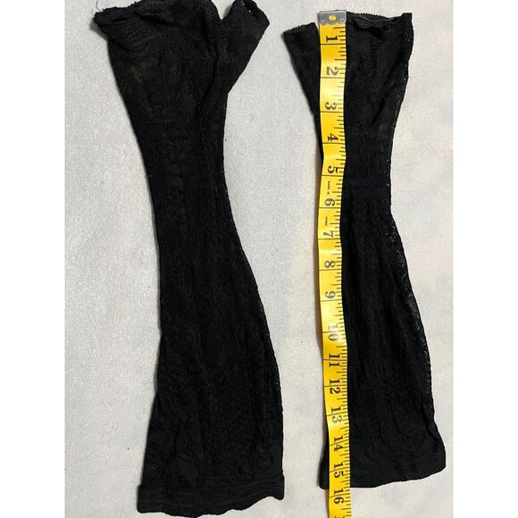 Lot of 2 vintage purses Black ,red and 1 pair of black Lace Fingerless gloves - Picture 7 of 12